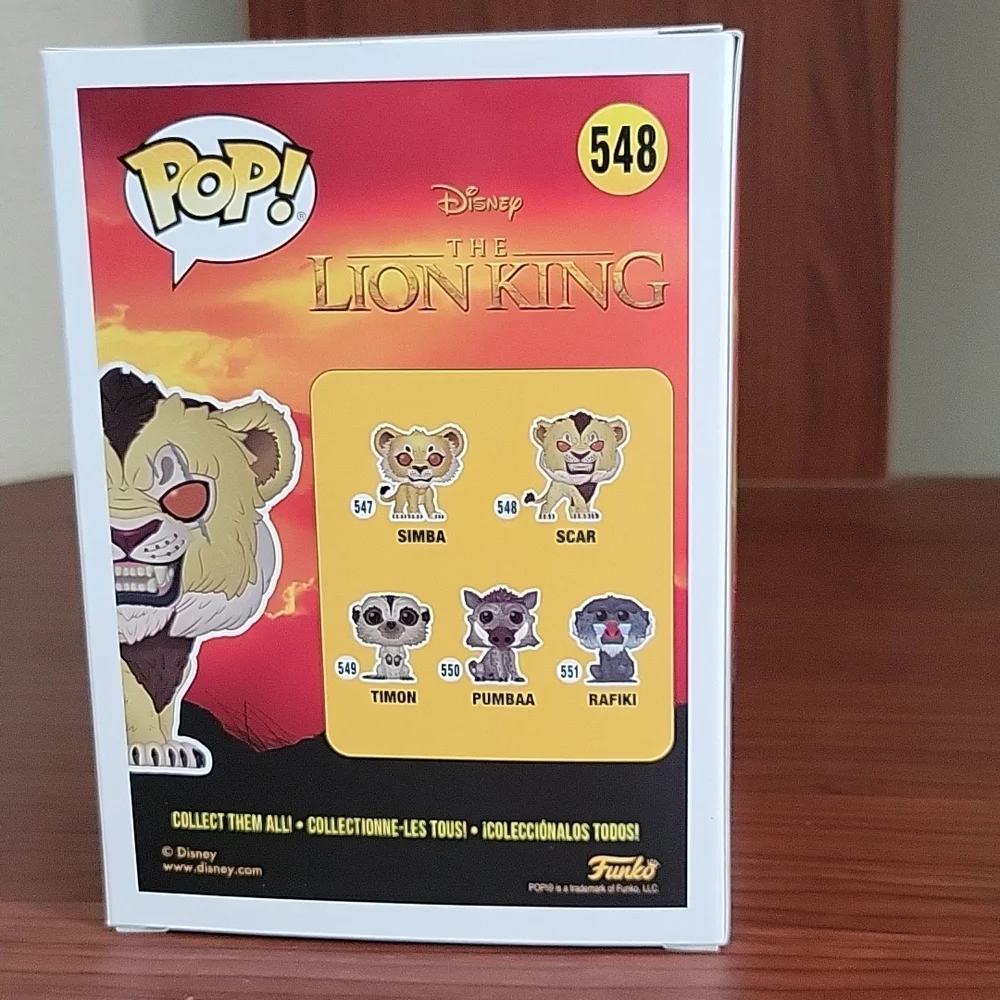Funko Pop Disney the Lion King Scar